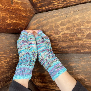 Two Sisters Fingerless Mitts