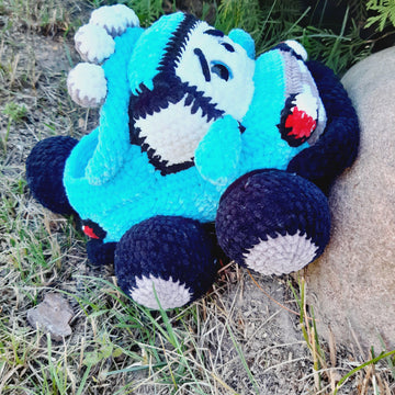 Pattern Amigurumi Jeep car