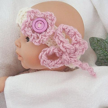 Easy Flower Headband | Crochet Pattern 213