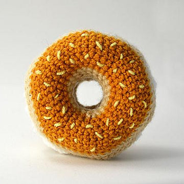Bagel Crochet Pattern, Bagel Amigurumi