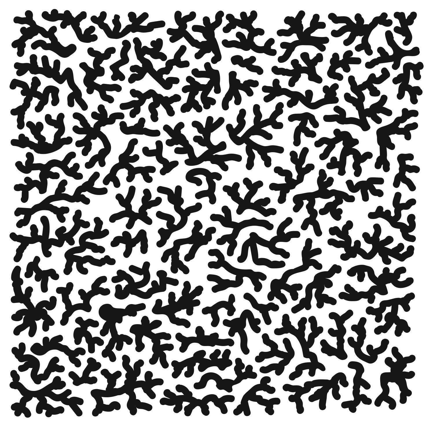 The Crafter's Workshop Crafter's Workshop Template 6"X6" - Dendritic