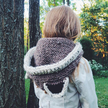 Bennett the Bear Hooded Scarf