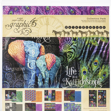 Graphic 45 Collection Pack 12"X12" - Kaleidoscope