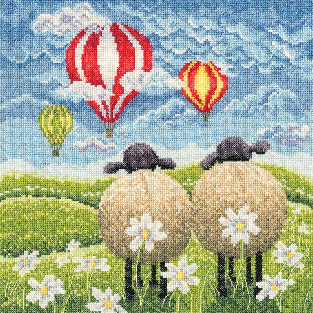 Bothy Threads A Cheeky Escape Cross Stitch Kit - 26 x 26cm