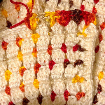 Crochet Fireside Throw Blanket