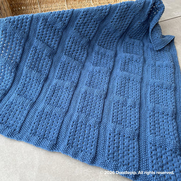 Cellular Baby Blanket