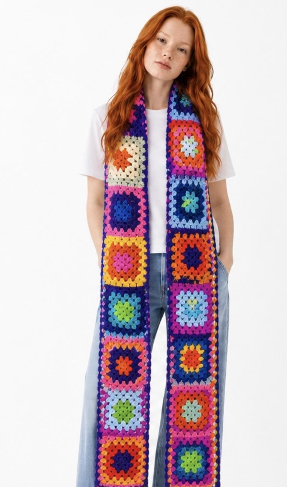 Mistletoe Crochet Scarf