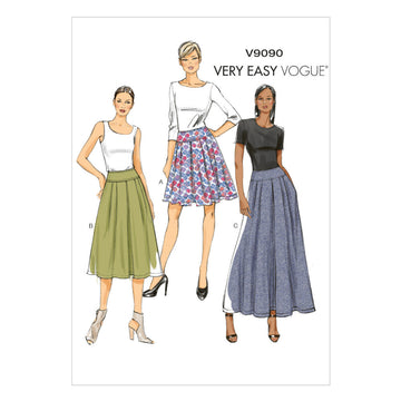 Vogue Misses' Skirt V9090 - Sewing Pattern