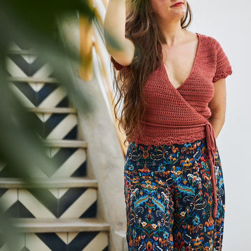 Lotus Wrap Top