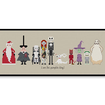 Nightmare Before Christmas - PDF Cross Stitch Pattern