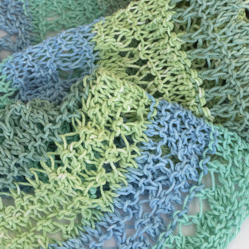 Three Easy Knit Lace Scarves