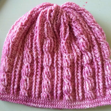 Braided Rose Hat