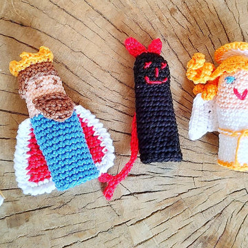 Christmas Carol Finger Puppets