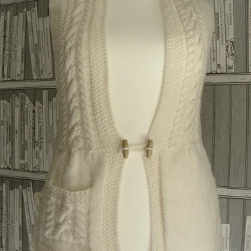 Adult Cable Vest Pattern