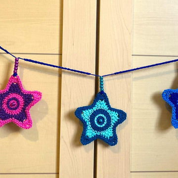 Star garland by HueLaVive