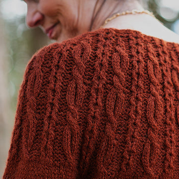 Leshi Pullover in Berroco Talara - Downloadable PDF