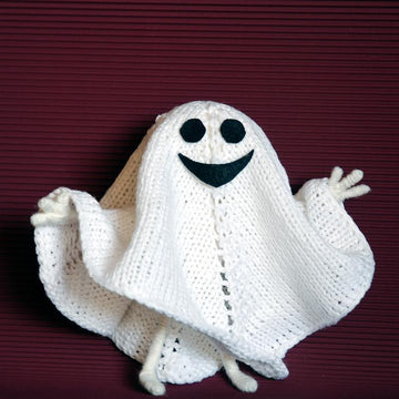 Halloween Ghost. Wire inside arms and legs.