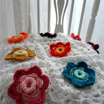 Spring Flower Blanket