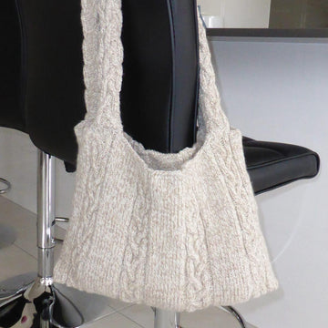 Bridget - 8ply cabled bag