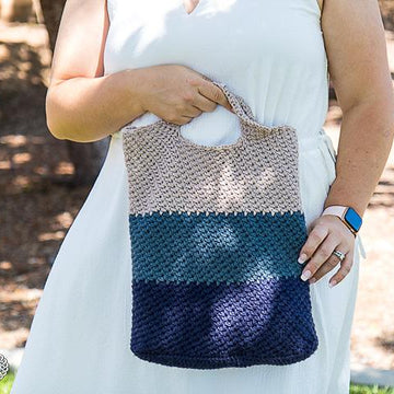 Striped Tote Bag