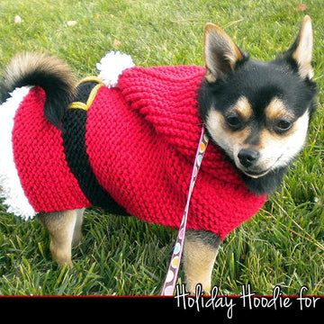 Holiday Hoodie Sweater for Dogs