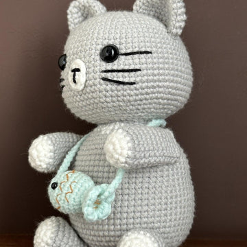 Chubby Cat Crochet Pattern PDF