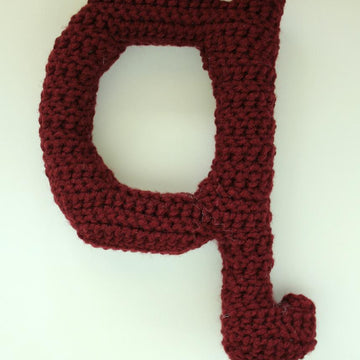 Lowercase Q Alphabet Letter