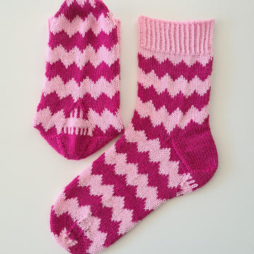 Painted Easter Socks