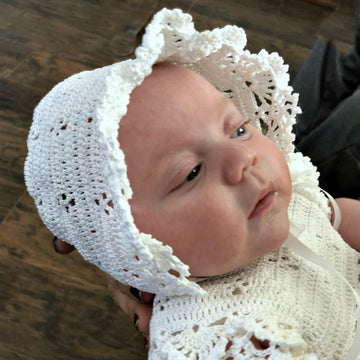 Little Ruffles Baptism Outfit