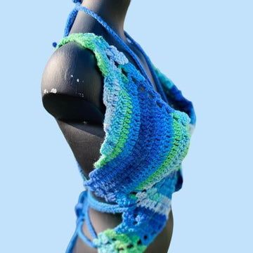Butterfly Crochet Top