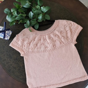 Lily Garden Top Down Sweater