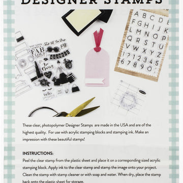 Echo Park Paper Echo Park Stamps - Summer Lovin', Summertime