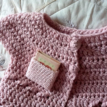 Little Cindy Pale Pink Sweater