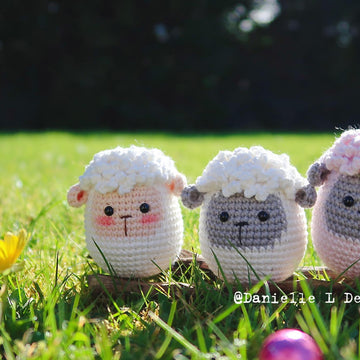 Easter lamb amigurumi