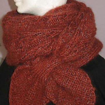 Elegant Brown Shawl Collar Shrug