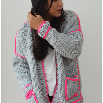 Neon Outline Cardi