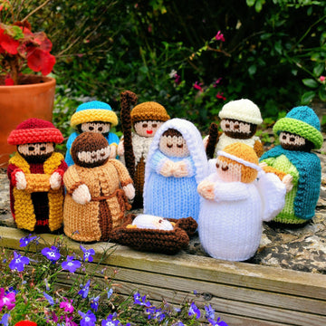 Nativity Story Dolls Knitting Pattern - Toy Knitting Pattern