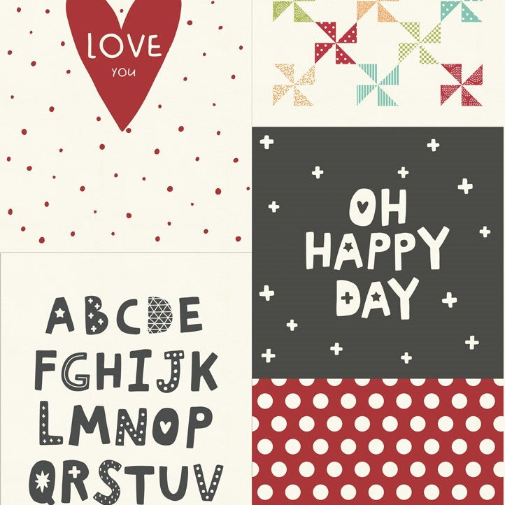 Moda Fabrics Animal Crackers Panel