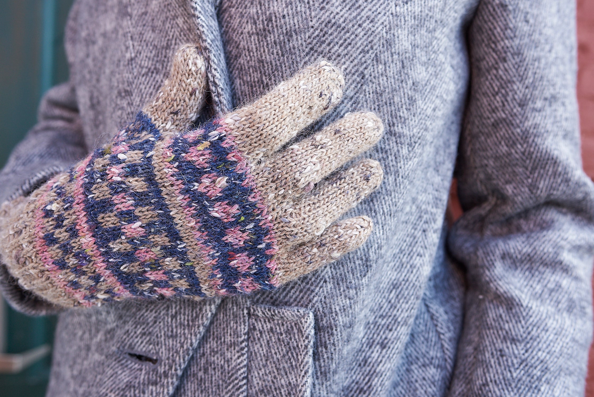 Bridgham Hat & Gloves in Berroco Providence - Downloadable PDF
