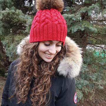 Arctic - Braided Cable Beanie