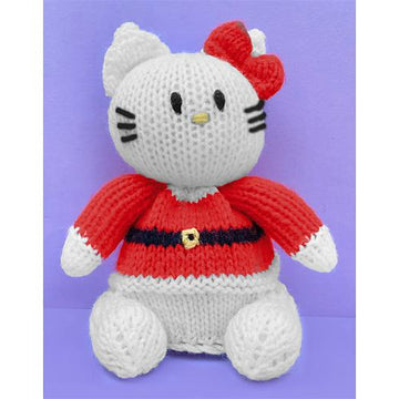 Christmas Kitty inspired orange cover /15cm toy