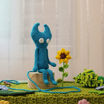 Blue Yarny (from Unravel) – Amigurumi Fanart Pattern (Digital PDF)