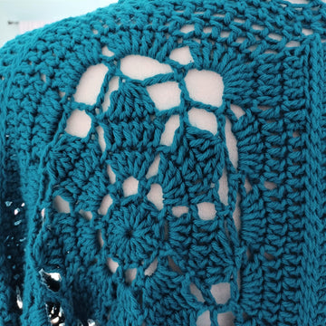Vintage Garden Crochet Cardigan