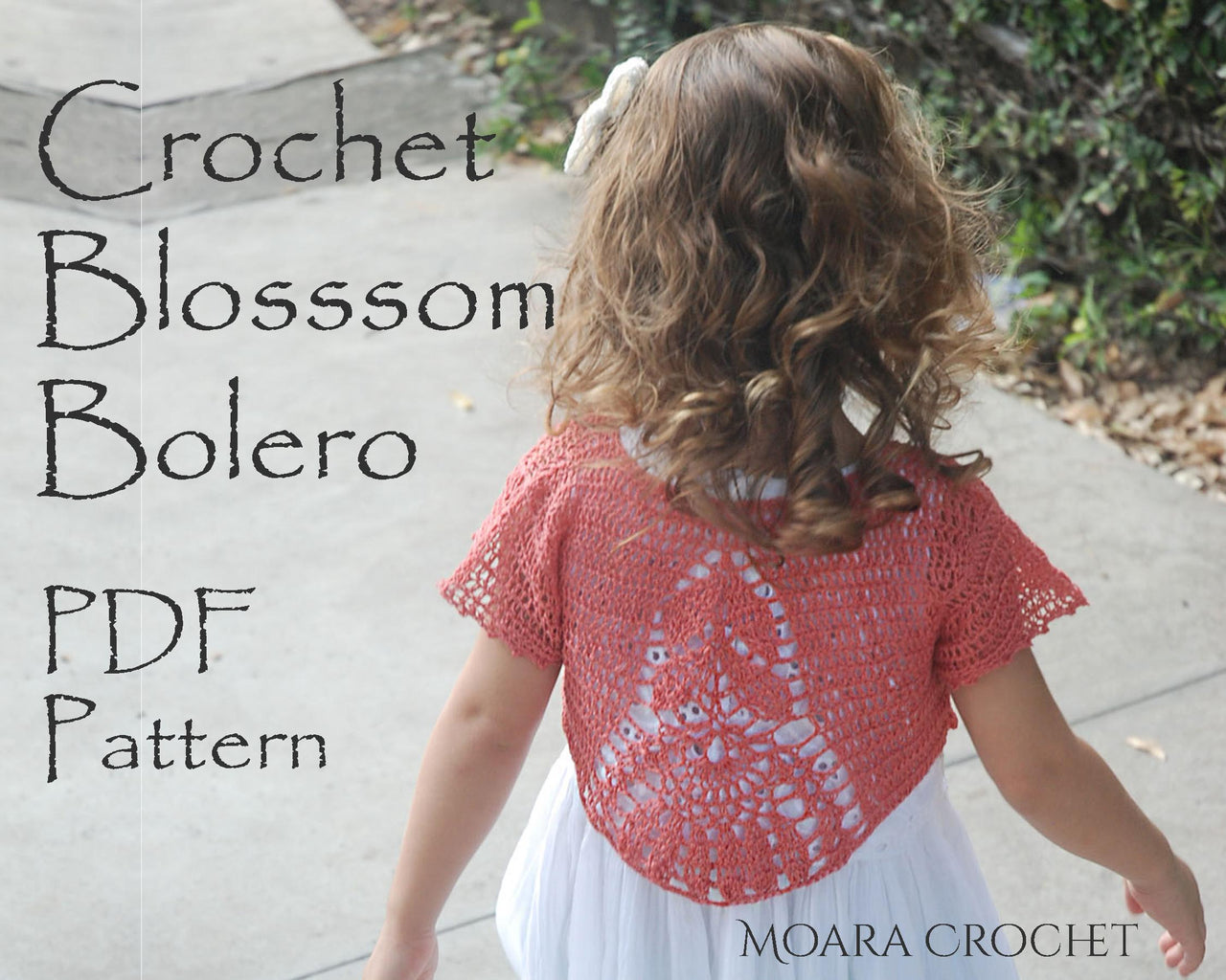 Blossom Crochet Bolero