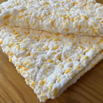 Peaches & Cream baby blanket