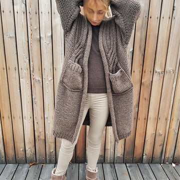Autumn Path Coat-Cardigan