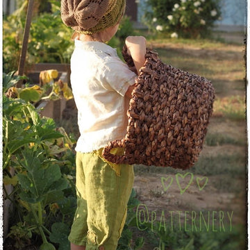 Garden Boho lace beanie