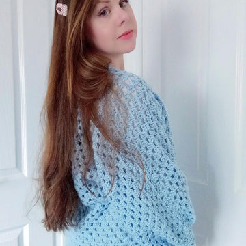 Crochet Lily Hexagon Cardigan Pattern