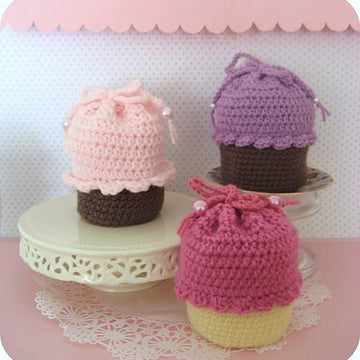 Cupcake Purse Crochet Pattern