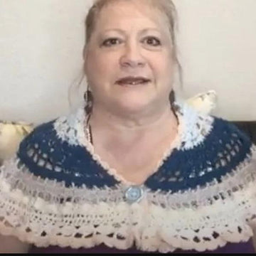 Crochet Vintage Caplet Shawl